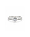 Anillo Anillo Solitario Clásico - talla 8