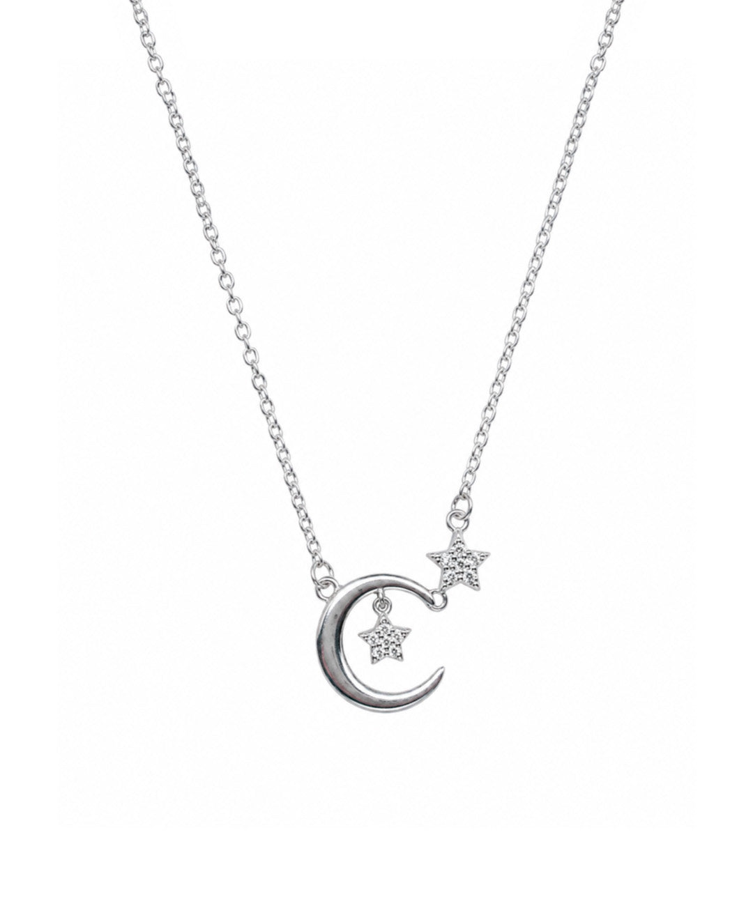 Gargantilla Gargantilla Con Dije De Luna Y Estrellas