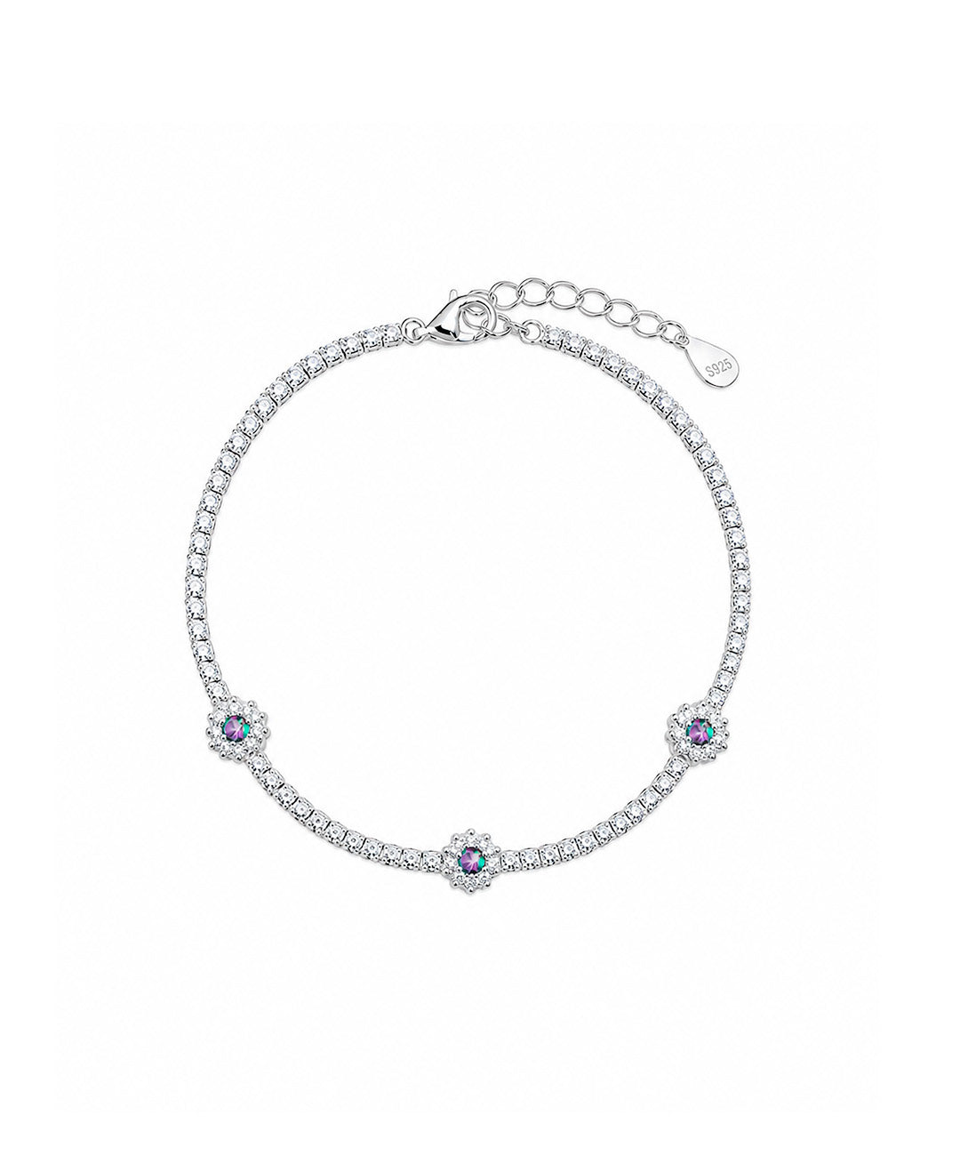 Pulsera Pulsera Tennis Floral