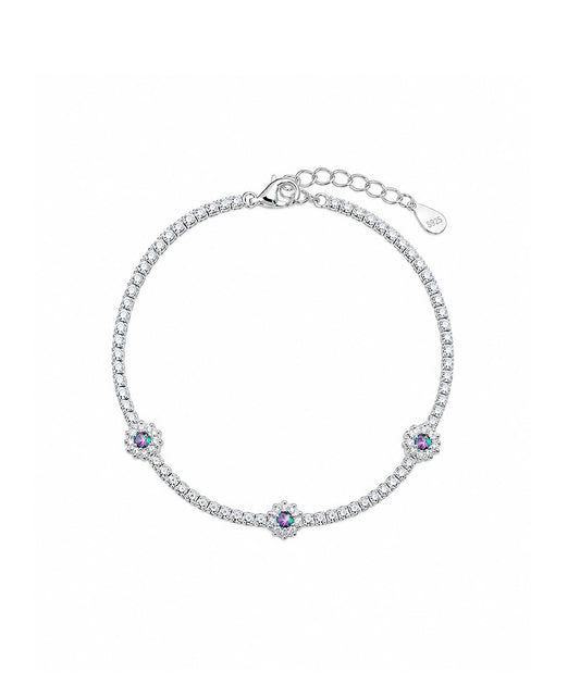 Pulsera Pulsera Tennis Floral