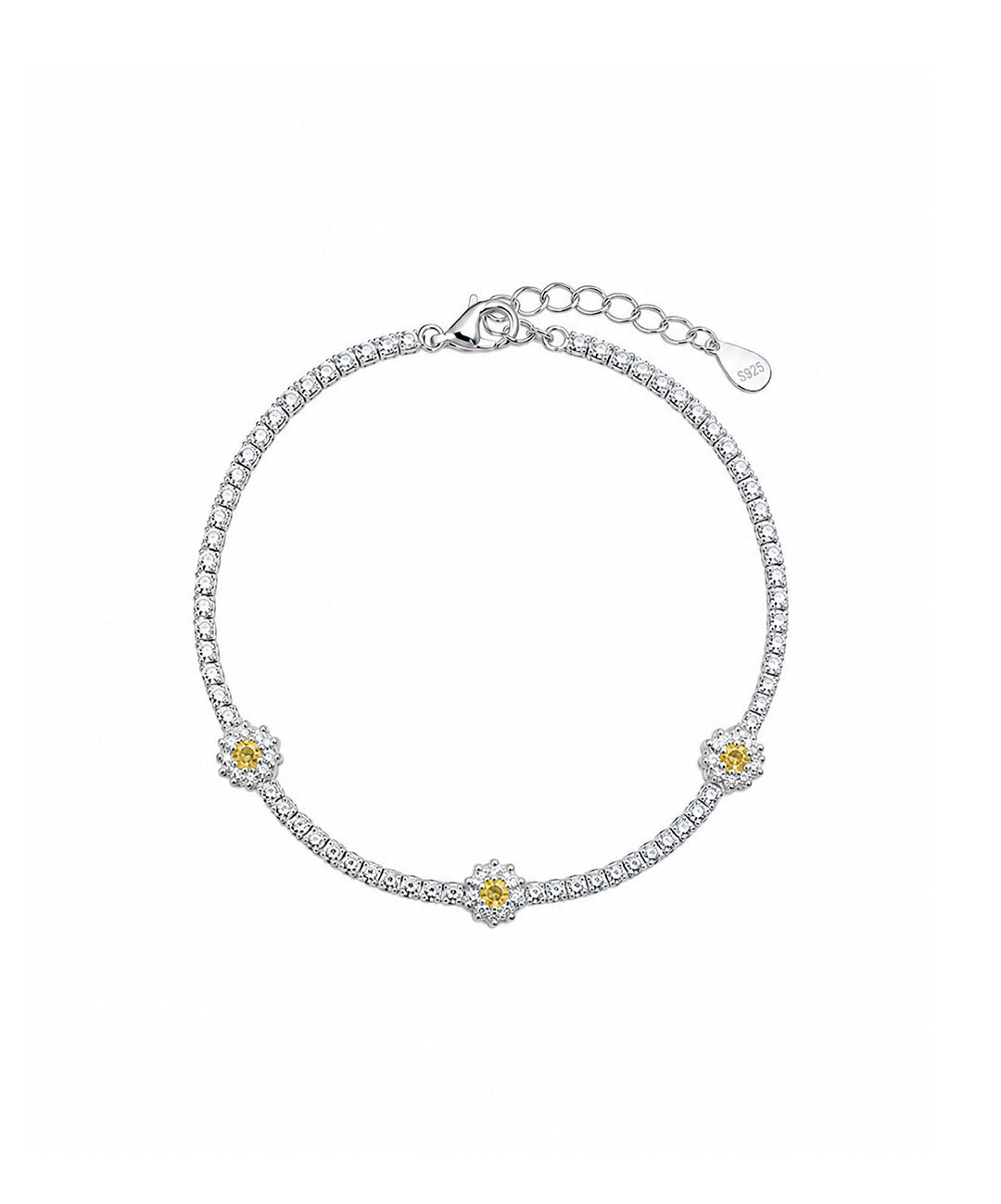 Pulsera Pulsera Tennis Floral