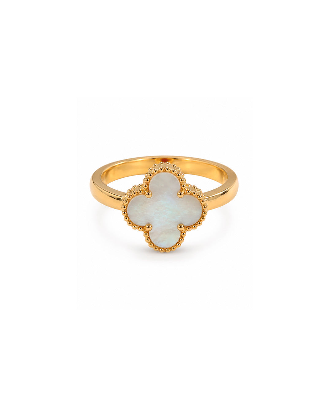 Anillo Anillo Trébol Royale - talla 7, color Blanco