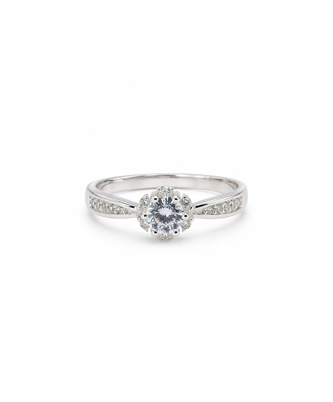 Anillo Anillo Solitario Clásico - talla 6