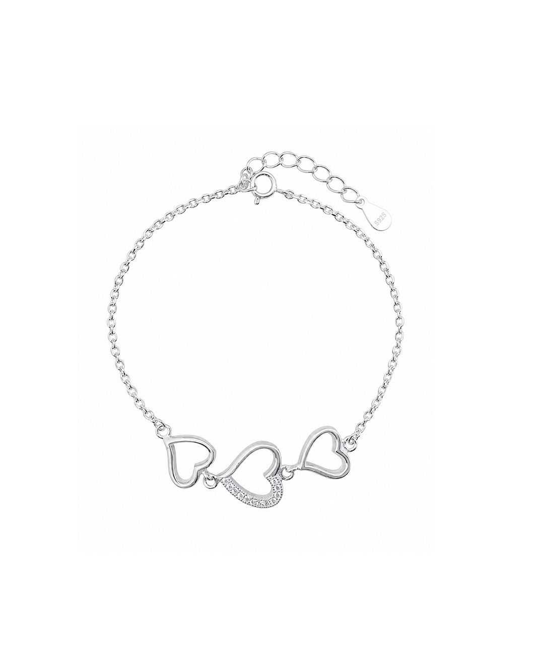 Pulsera Pulsera Corazones Entrelazados